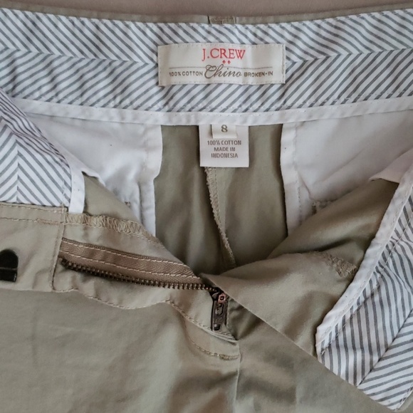 J.CREW CHINO SKHAKI SHORTS - Picture 3 of 4